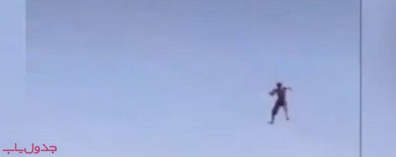 بندبازی روی کابل برق