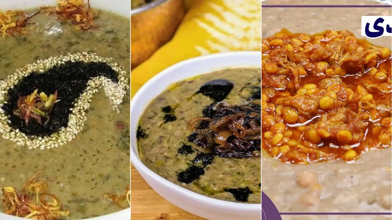 دستور پخت آش شله قلمکار نذری و مجلسی