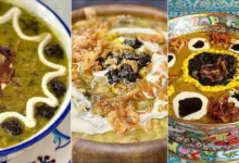 دستور پخت آش شله قلمکار نذری و مجلسی