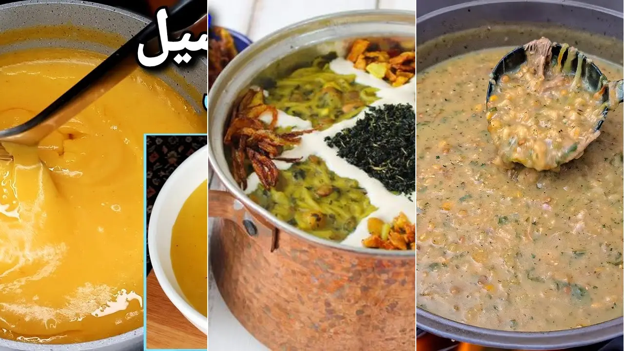 دستور پخت آش جو به روش سنتی اراکی ها