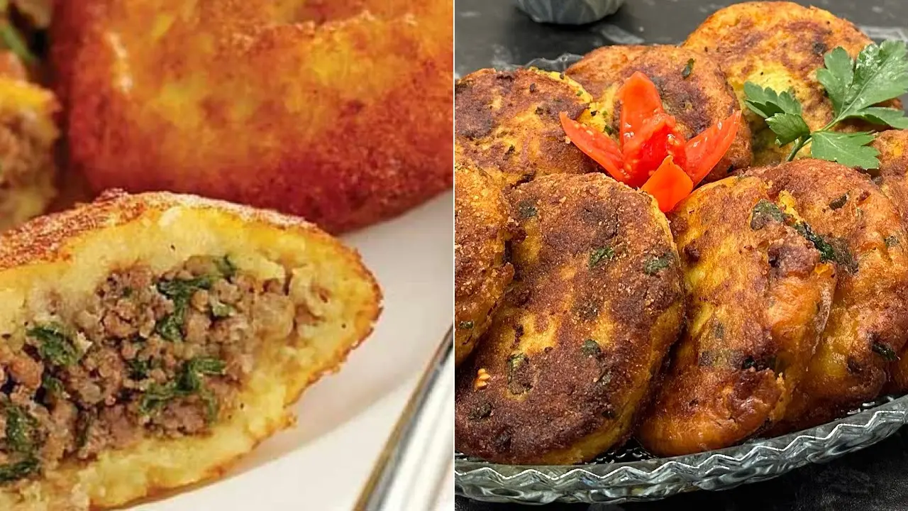 دستور پخت کوکو شکم پر شمالی با سیب زمینی و مرغ