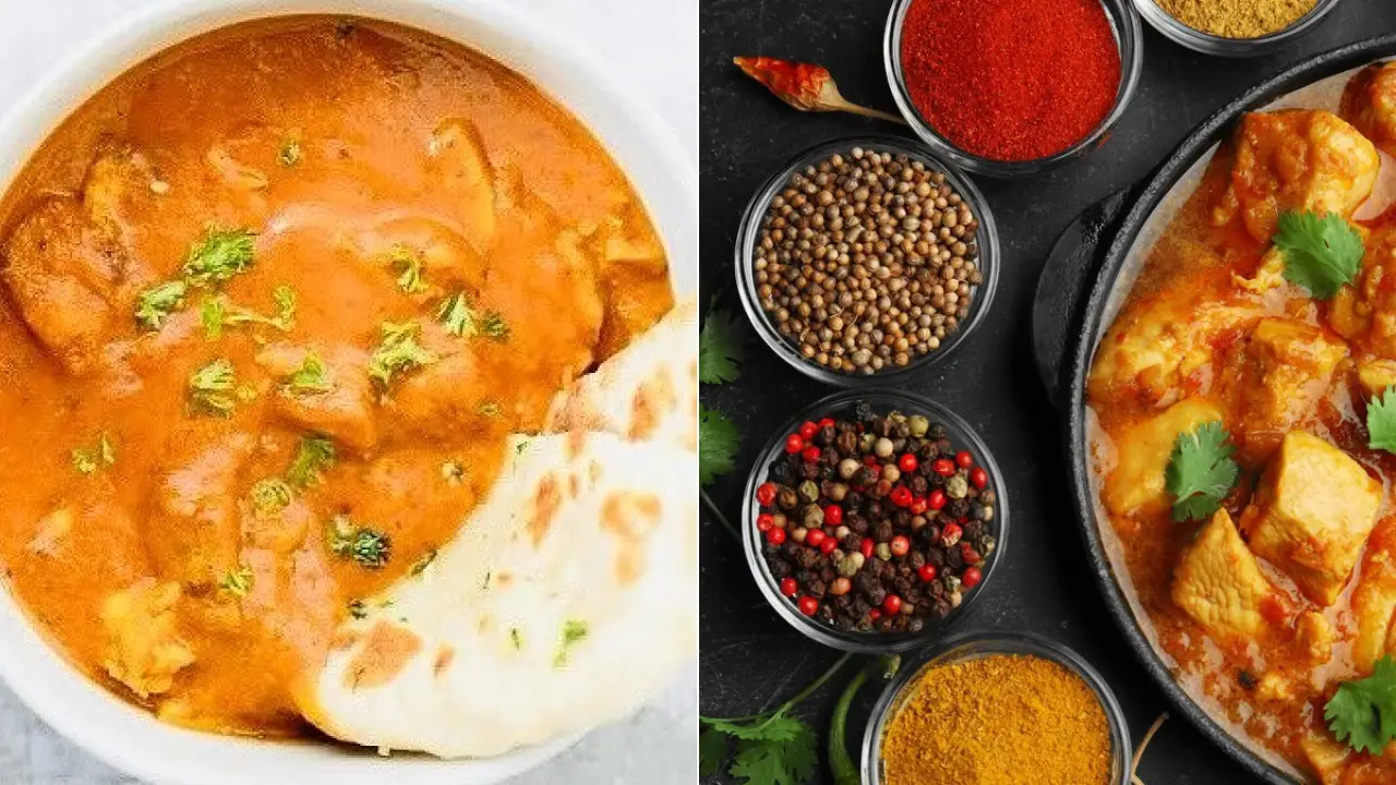 دستور پخت باتر چیکن (مرغ کره ای) به روش هندی ها