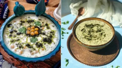 دستور پخت آش دوغ خانگی اصیل و خوشمزه شمالی بدون گوشت