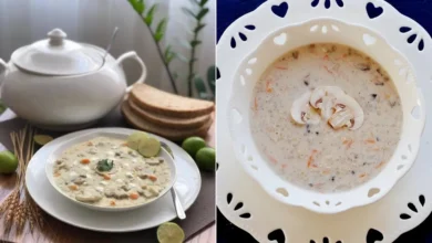 دستور پخت سوپ جو سفید خوشمزه و ساده به روش رستورانی