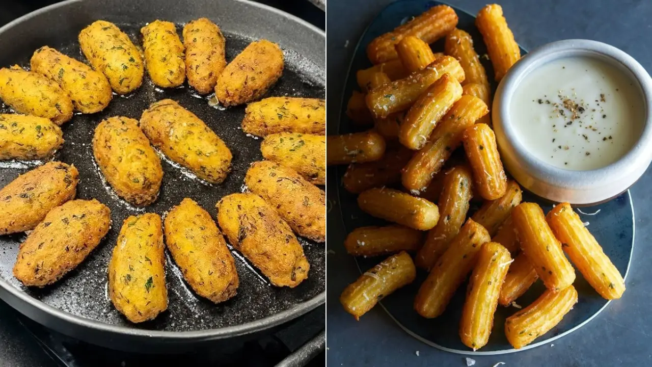 دستور پخت سیب زمینی بامیه ای در خانه