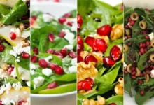 دستور پخت سالاد اسفناج خوشمزه و مجلسی به روش ایتالیایی