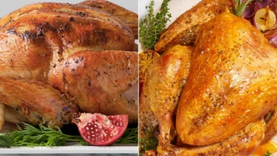 دستور پخت بوقلمون کامل مجلسی و خوشمزه در فر مخصوص عید