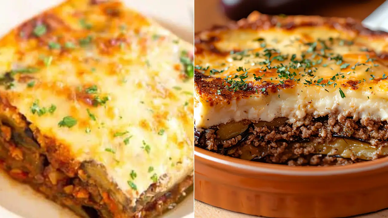 دستور پخت موساکا بادمجان به روش رستوران ها