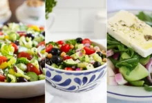 دستور پخت سالاد یونانی خوشمزه و مخصوص به روش اصیل آتن