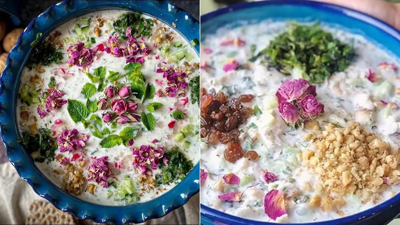 دستور تهیه آب دوغ خیار تبریزی در خانه