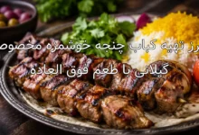 طرز تهیه کباب چنجه خوشمزه مخصوص گیلانی با طعم فوق العاده
