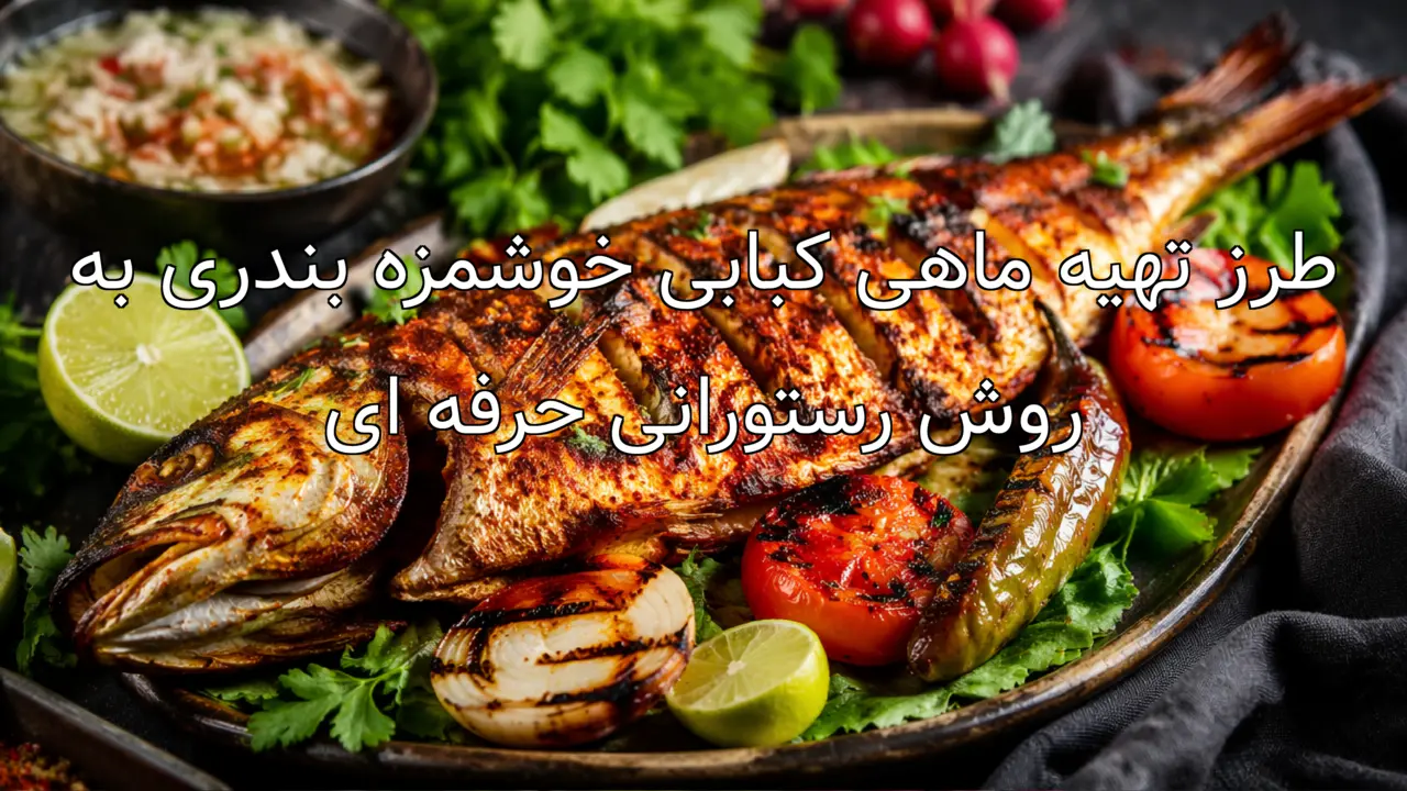 طرز تهیه ماهی کبابی خوشمزه بندری به روش رستورانی حرفه ای