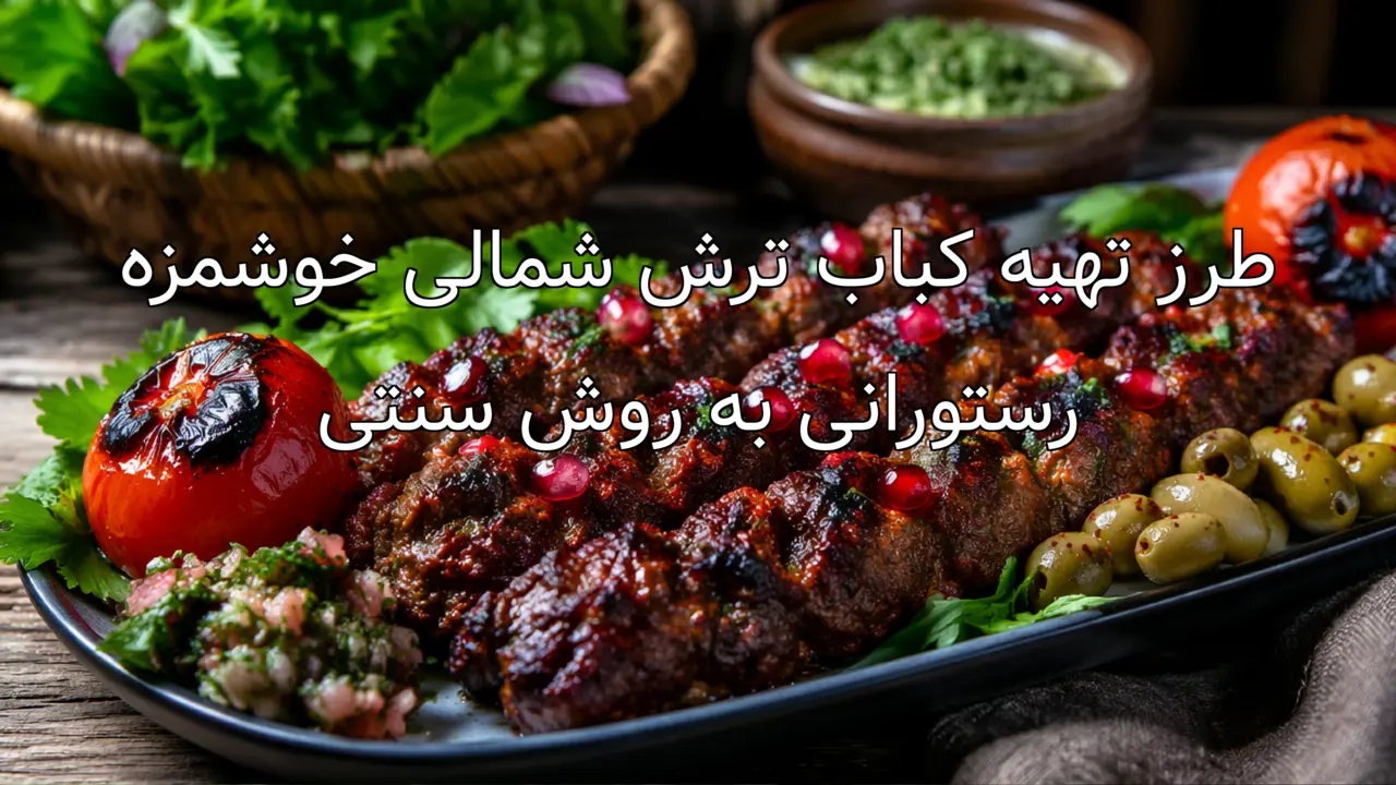 طرز تهیه کباب ترش شمالی خوشمزه رستورانی به روش سنتی