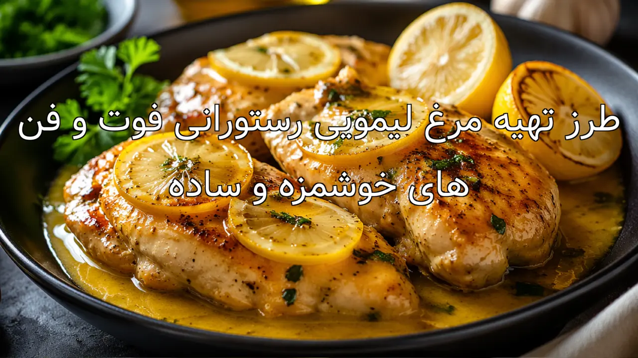 طرز تهیه مرغ لیمویی رستورانی فوت و فن های خوشمزه و ساده