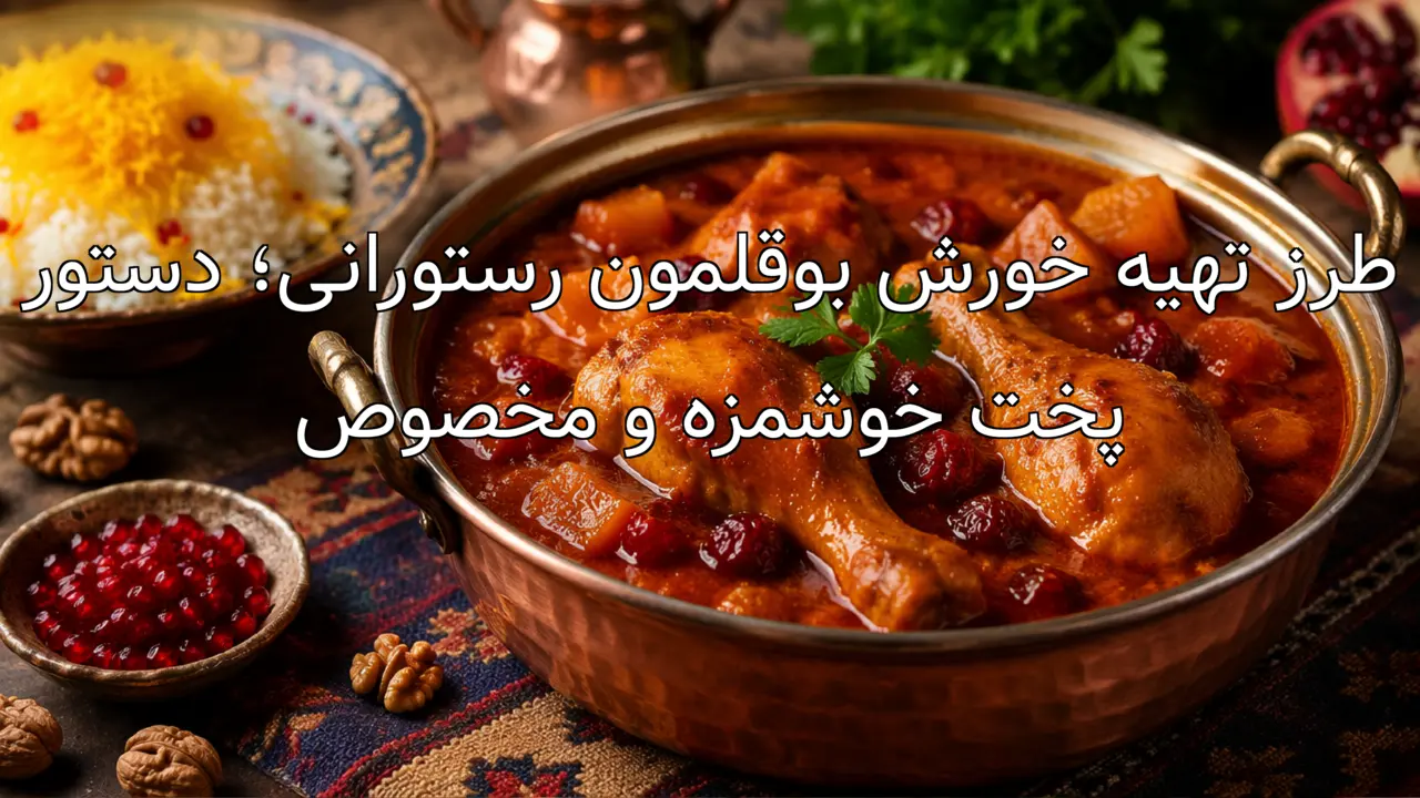 طرز تهیه خورش بوقلمون رستورانی؛ دستور پخت خوشمزه و مخصوص