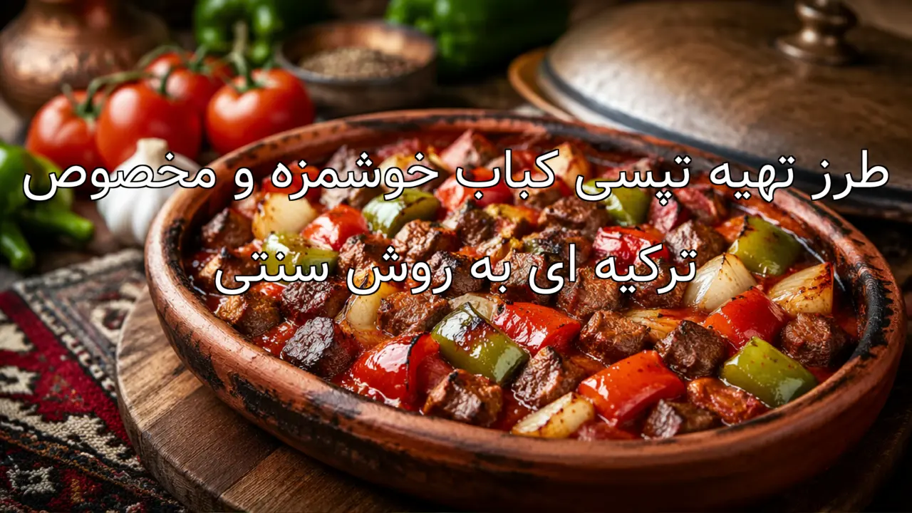 طرز تهیه تپسی کباب خوشمزه و مخصوص ترکیه ای به روش سنتی